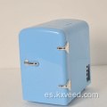 Azul 4l 6 latas de casa mini refrigerador